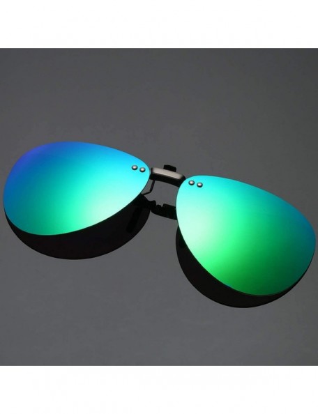 Goggle Men Polarized Clip Sunglasses Women Pilot Sun Glasses UV400 Eyeglasses Night Driving ZB-82 - 3 - C0198AIH5U4 $36.28