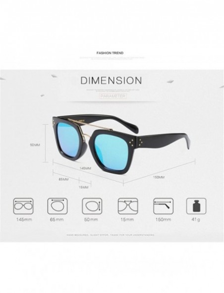 Rimless Designer Women Flat Top Exquisite Alloy Sunglasses Oversized Street Snap - White Frame - CQ188QOKWXT $12.08