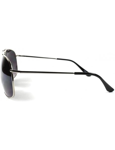 Aviator Classic Stylish Hot Mens Womens Fashion Best Aviation Sunglasses - Silver - C118X2XHG3C $12.29