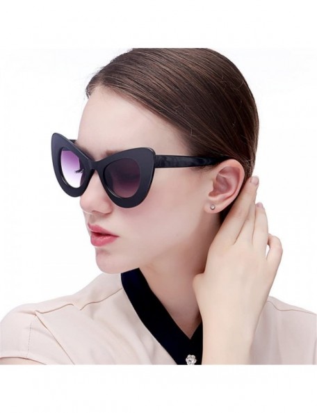 Square Fashion Sunglasses Eyewear Butterfly - F - C6199SDK0LZ $7.94