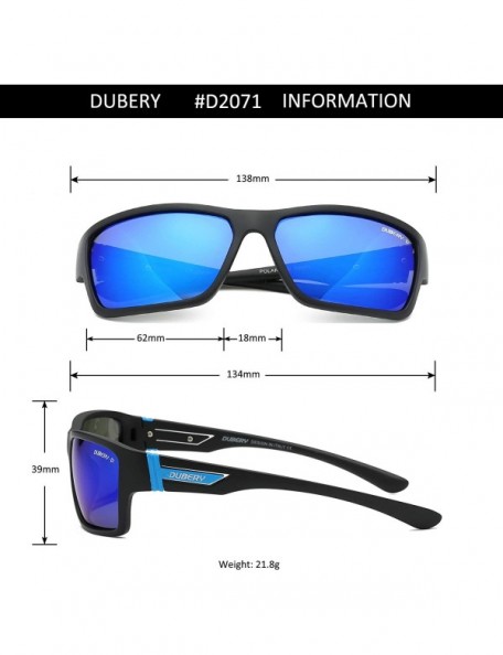 Aviator Sunglasses Protection Reflective Women D2071 - Black/Blue - C318H82E9T7 $18.49