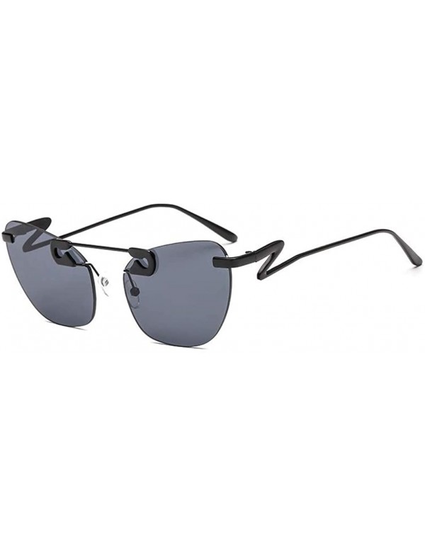 Aviator Fashion Sunglasses HD Marine Lens with Case Durable Frame UV Protection Driving Cycling Gift - Grey - C718LDDQ63X $16.71