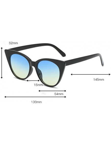 Square Fashion Women Smasll Frame Sunglasses Glasses Retro Style Radiation Protection Sunglasses - B - C018TQKERNT $7.04