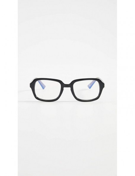 Square Women's Blue Light Hairy Otter And The Deathly Shallows Glasses - Black Tea - CB18TUI28I5 $27.52