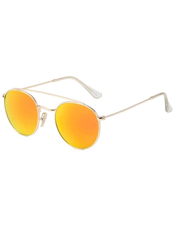 Circular aviator outlet sunglasses