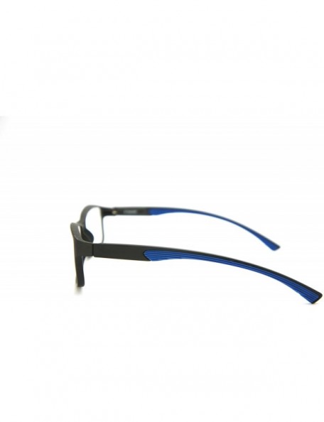 Rectangular Full-Rimless Flexie Reading double injection color Glasses NEW FULL-RIM - C81803MTTU6 $21.91