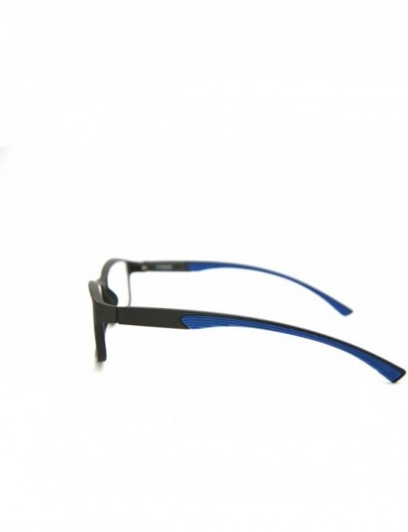 Rectangular Full-Rimless Flexie Reading double injection color Glasses NEW FULL-RIM - C81803MTTU6 $21.91