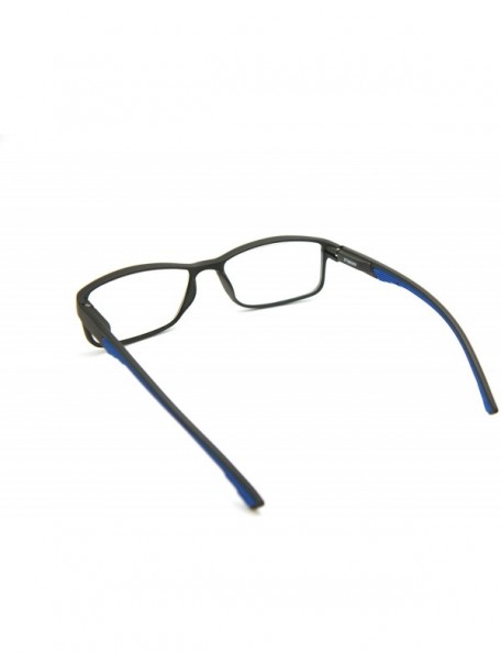 Rectangular Full-Rimless Flexie Reading double injection color Glasses NEW FULL-RIM - C81803MTTU6 $21.91