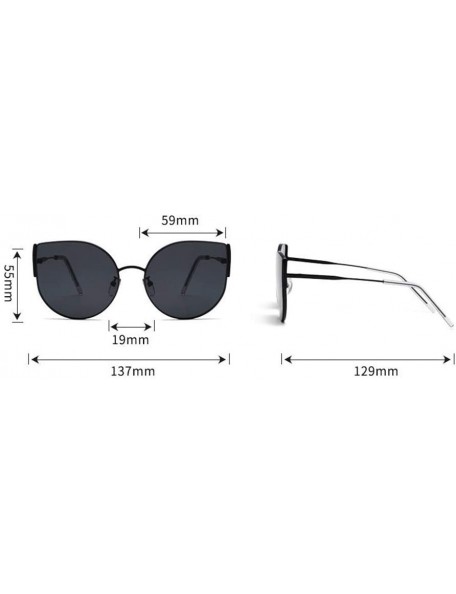 Sport Large Frame Ladies Sunglasses Personality Fashion Sun Visor Mirror Decorative Mirror - 2 - CA190R664X3 $38.12