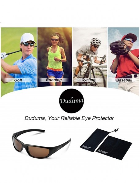 Oversized Tr8116 Polarized Sports Sunglasses for Men Women Baseball Cycling Fishing Golf - CM12LY3H5VF $16.58