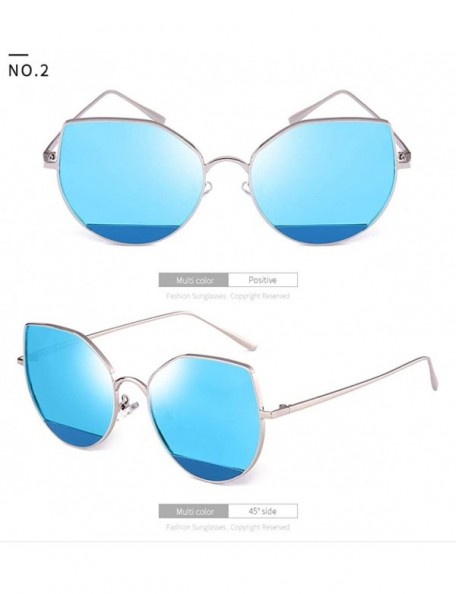 Aviator Polaroid Street Shooting Fashion Sunglasses Male - CP18X6YNW90 $53.76