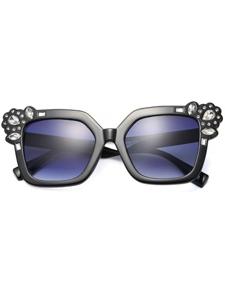 Oversized Sunglasses for Women Oversized Sunglasses Rhinestone Sunglasses Retro Glasses Eyewear Sunglasses for Holiday - CN18...