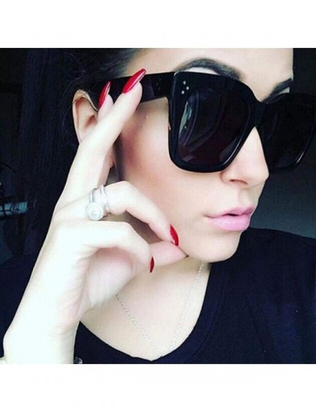 Aviator 2019 New Top Fashion Brand Designer Cat Eye Women Sunglasses Female Gradient C1 - C4 - CS18YR7DDC3 $9.05