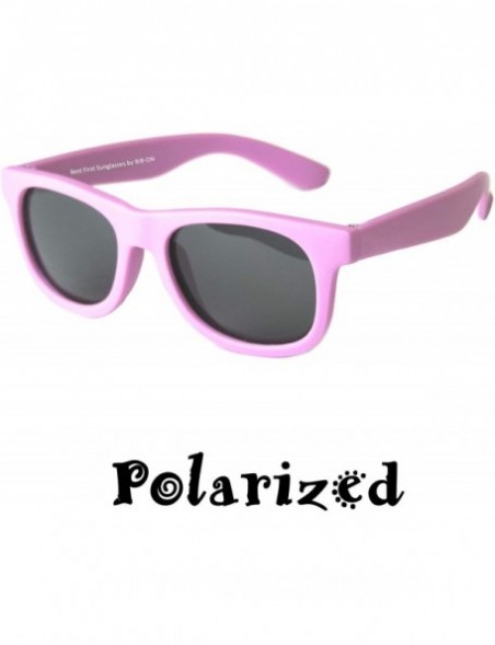 Wayfarer Vintage 2 Pack - Baby - Toddler's First Sunglasses for Ages 1-2 Years - Hot Pink and Fuchsia - C918E4D4L29 $9.10