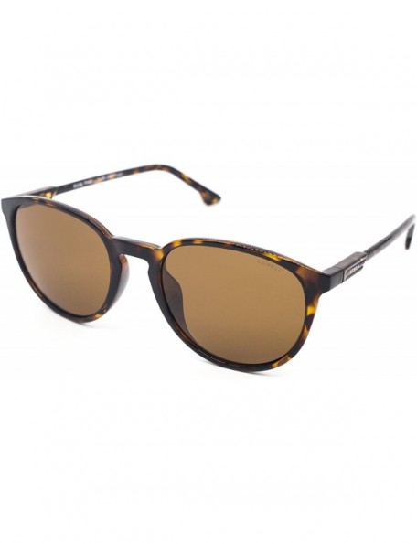 Round Venice - Polarized Sunglasses for All - Tortoise - C418G76DUWZ $46.23