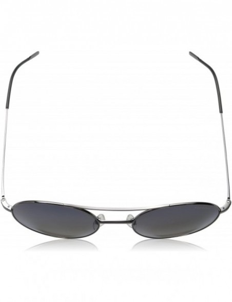 Sport Ca107/S Round Sunglasses - Dark Ruthenium/Flash Blue Sky - CW12D55KHYH $55.87