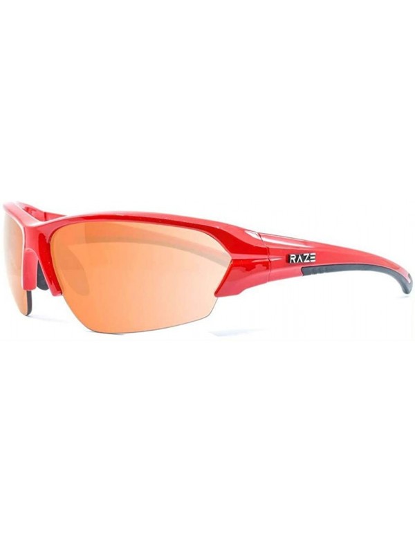 Sport X-DRIVE Sport Sunglasses Sun Protection Amber Lens (Red HD) - CH18QXIDCC7 $10.84