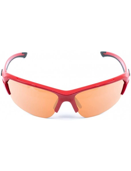 Sport X-DRIVE Sport Sunglasses Sun Protection Amber Lens (Red HD) - CH18QXIDCC7 $10.84