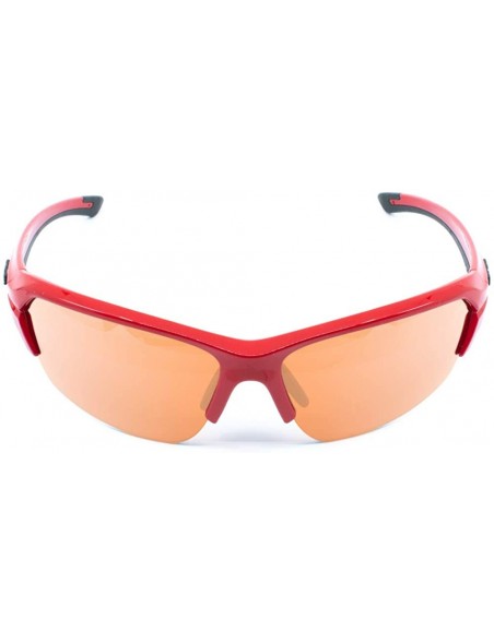 Sport X-DRIVE Sport Sunglasses Sun Protection Amber Lens (Red HD) - CH18QXIDCC7 $10.84