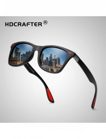 Square Unisex Polarized Aluminum Sunglasses Vintage Alloy Frame Sun Glasses For Men Women CHTR001 - Silver - C918Y0LMRLU $18.18