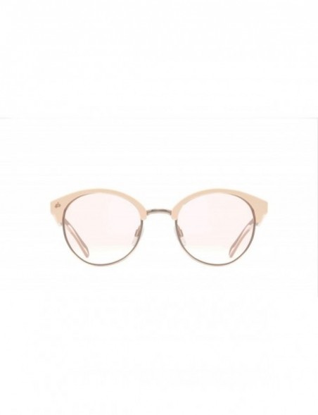 Round Philosopher Collection"The Angelou" Handcrafted Round Eyeglasses - Ivory/Clear - C818E539K42 $27.93