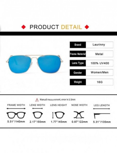 Square Retro Square Sunglasses for Women Men Unisex Vintage Polarized Lens Lightweight Sun Glasses - CN196U683X7 $11.17