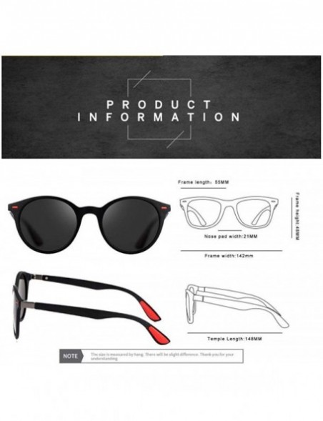 Aviator 2019 New Brand Fashion Unisex Sun Glasses Polarized Coating Mirror Driving C2 - C3 - C818YR7KKNA $10.53