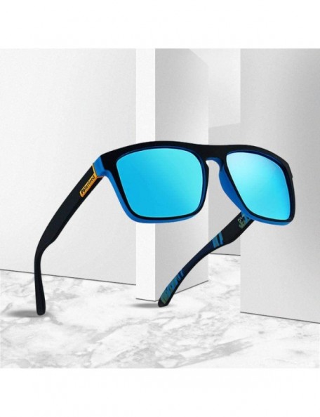 Square New 2019 Sunglasses Men Women Sun Glasses Male Square C3 - C1 - CX18XGE4AAU $8.80