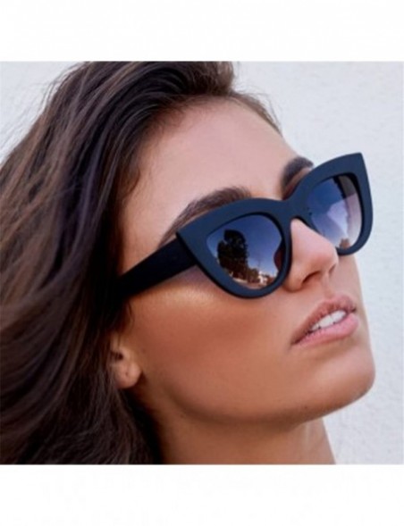 Rimless Women Vintage Cat Eye Glasses Sunglasses Retro Style Eyewear Fashion Ladies Sun Glasses - F - CC196IYDILQ $10.89