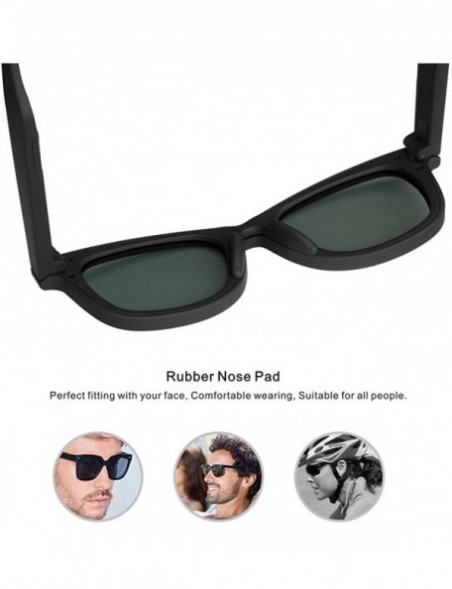 Square Polarized Lens Color Adjustable LCD Sunglasses UV400 Men Women Sun Glasses - Black - C11968KCTT5 $34.32