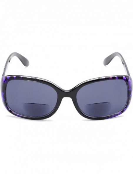 Square Readers.com Sun Reader The Cassia Bifocal Reading Sunglasses Plastic Square Style for Women - CW12IIBZ3JH $22.31