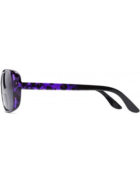 Square Readers.com Sun Reader The Cassia Bifocal Reading Sunglasses Plastic Square Style for Women - CW12IIBZ3JH $22.31