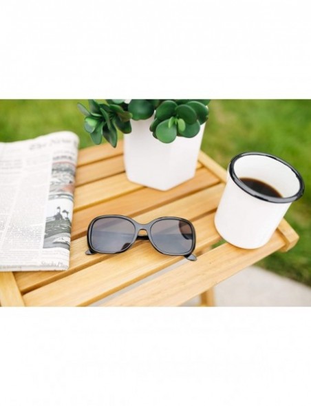 Square Readers.com Sun Reader The Cassia Bifocal Reading Sunglasses Plastic Square Style for Women - CW12IIBZ3JH $22.31