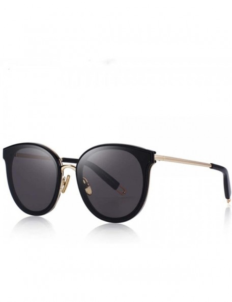 Cat Eye DESIGN Women Classic Fashion Cat Eye Sunglasses 100% UV Protection C01 Black - C06 Silver - CC18XDWO42I $12.31