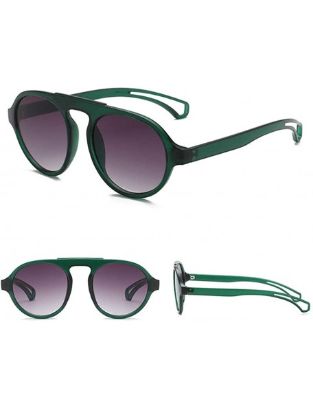 Wrap Round Sunglasses Sports Sunglasses Classic Design Mirror Sunglasses - B - CC18TM64AHQ $6.35