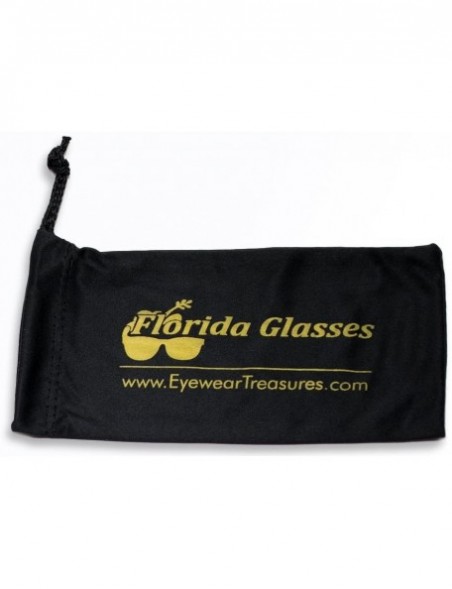 Wrap Sunglasses Motorcycle Wrap Around FLORIDA GLASSES - Yellow - CR180SKWY8Y $23.11