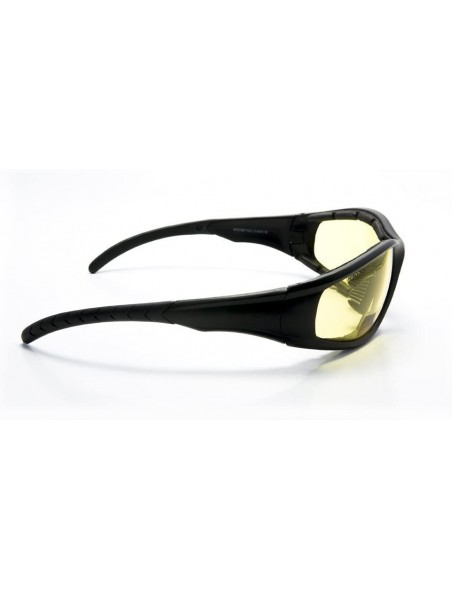 Wrap Sunglasses Motorcycle Wrap Around FLORIDA GLASSES - Yellow - CR180SKWY8Y $23.11