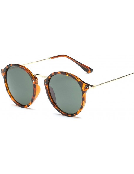 Oval Sunglasses Women/Men Vintage Round Sun Glasses Sunglass Lentes De Sol Hombre/UV400 - Ateg2447-8 - CS1985CUIG6 $22.87