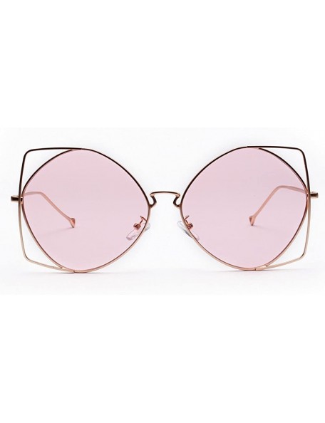 Goggle Sunglasses Goggles Polarized Eyeglasses Glasses Eyewear - Pink - CM18QRT9M75 $7.51