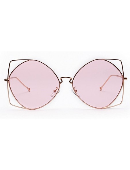 Goggle Sunglasses Goggles Polarized Eyeglasses Glasses Eyewear - Pink - CM18QRT9M75 $7.51