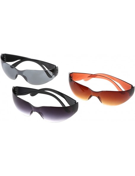 Sport Outdoor Unisex Cycling Sunglasses-Fashion Sport Goggles Rimless UV400 - Color-01 - CP18K3N3TIW $6.06