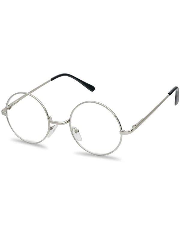 Wrap Original Glasses Novelty Cosplay - Silver Frame - Clear - CU197CW20OZ $11.30