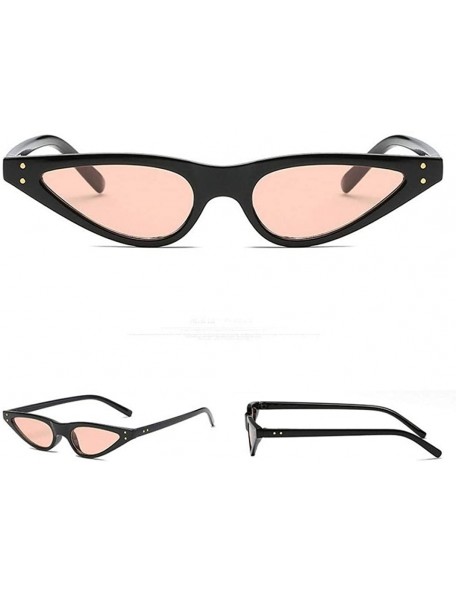 Cat Eye Cat Eye Sunglasses - Goggles Retro Vintage Lightweight UV 400 Protection - C - CI180RXWLKH $9.47