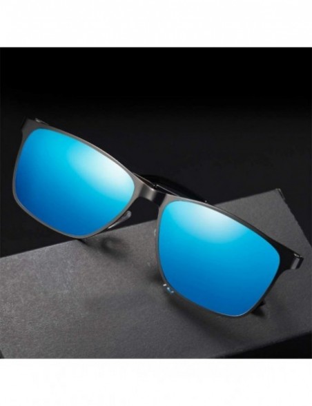 Oval Sunglasses Polarized Antiglare Anti ultraviolet Travelling - Gray - CI18WQY2QNM $23.17