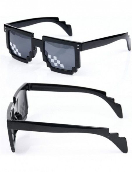 Square Sunglasses Mosaic Glasses Unisex Sunglass - CD18DOMKWDA $14.30