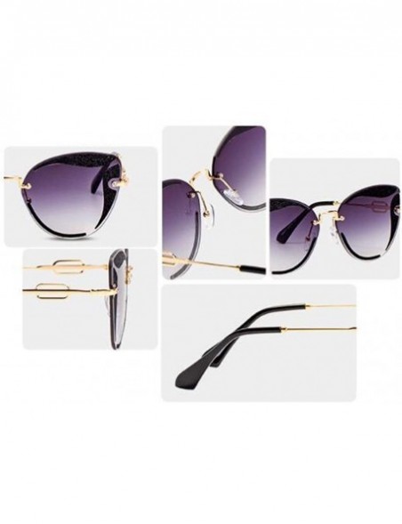 Cat Eye Fashion 2019 sunglasses - ladies cat eye sunglasses new classic style sunglasses - D - CR18S6QQ629 $45.99