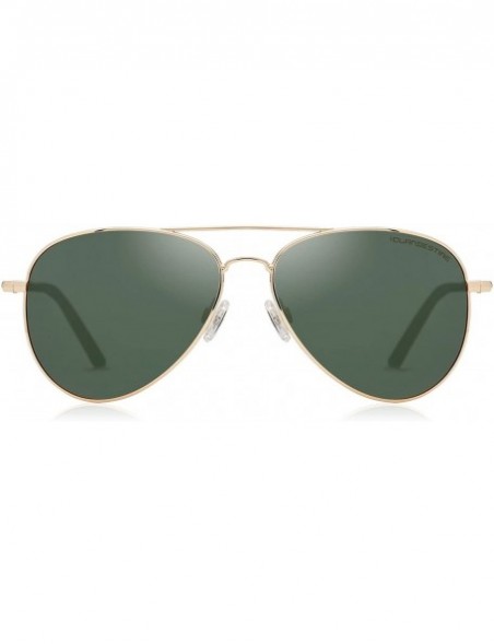 Oversized A10 - Men & Women Sunglasses - A10 Gold - Green / Before $59.95 - Now 20% Off - CO187DNY0RU $49.78