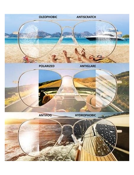 Oversized A10 - Men & Women Sunglasses - A10 Gold - Green / Before $59.95 - Now 20% Off - CO187DNY0RU $49.78