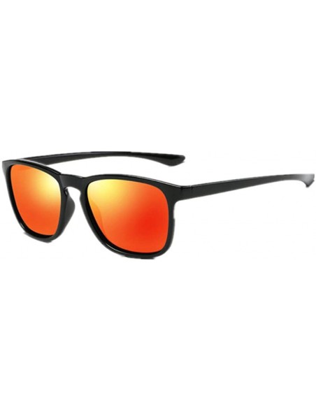 Goggle Mens UV400 Polarized Sunglasses Women Driving Sport Sun Glasses Eyewear - Red - CO18HE3Z87X $8.23