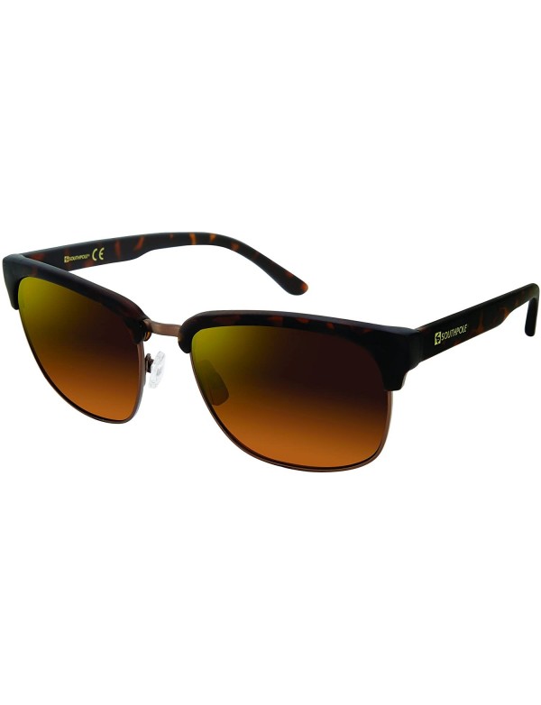 Shield Men's 5013SP Square Sunglasses- Matte Brown/Tortoise- 54 mm - CE18EH3EW02 $30.90